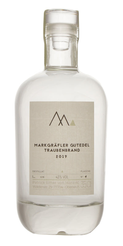 2019 Gutedel Traubenbrand aus dem Markgräfler Land