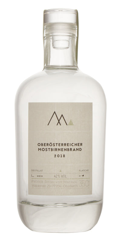 2018 Brand von der Oberösterreicher Mostbirne